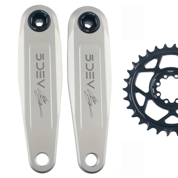 5DEV Cam Zink Signature Aluminum Crankset